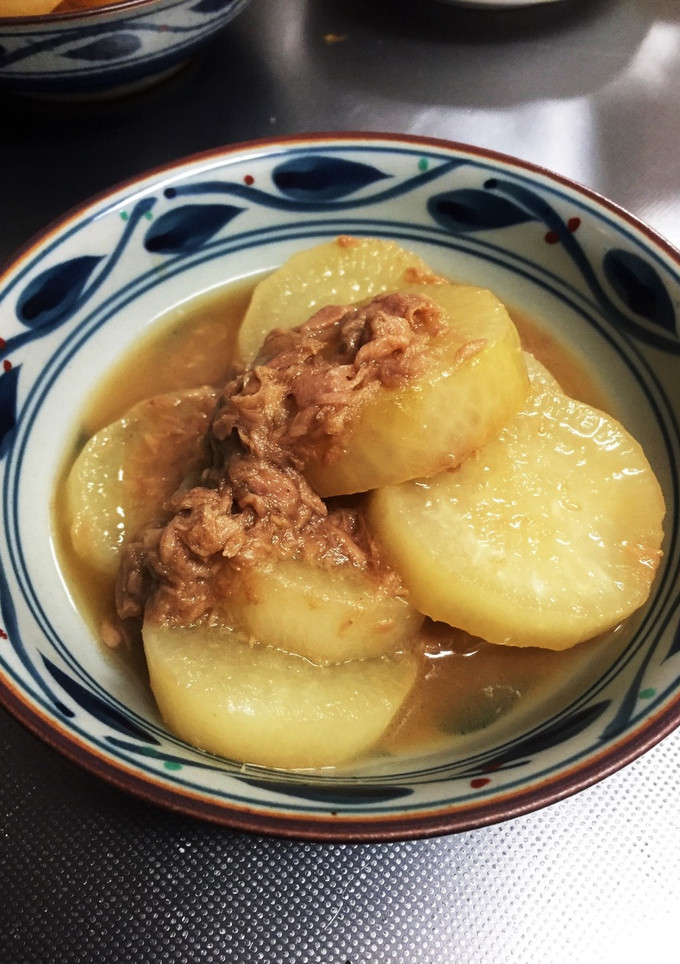 大根とツナの煮物-レシピのメイン写真