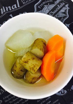 優しい味の根菜の炊き合わせ。常備菜にも-レシピのメイン写真