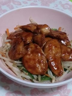 鶏むね肉の柚子胡椒焼き-レシピのメイン写真