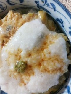 あさり玉丼とろろ掛け-レシピのメイン写真