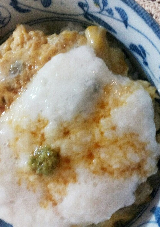 あさり玉丼とろろ掛け-レシピのメイン写真