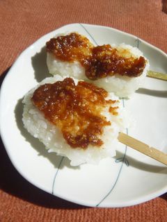 娘が作った五平餅-レシピのメイン写真