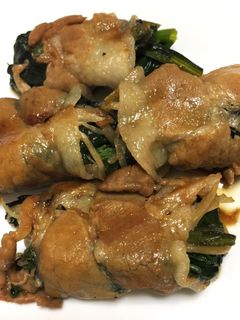 ほうれん草ともやしの豚肉巻き-レシピのメイン写真