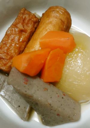 煮物☆練り物と玉葱の煮物-レシピのメイン写真