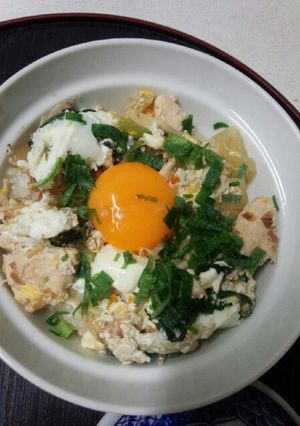 親子丼さくら風（血管ダイエット1073）-レシピのメイン写真