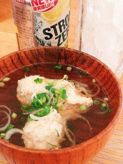 簡単ヘルシー!鶏だんごスープ-レシピのメイン写真
