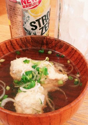 簡単ヘルシー！鶏だんごスープ-レシピのメイン写真