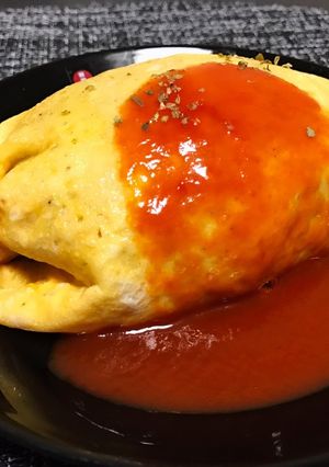 茶碗で簡単★オムライスの上手な巻き方-レシピのメイン写真