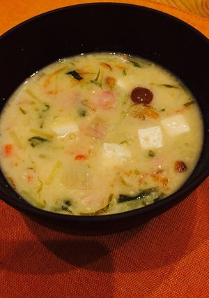 とろ〜り優しい味の♡豆乳汁-レシピのメイン写真