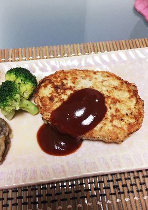 ♡材料・工程最小限！豆腐ハンバーグ♡-レシピのメイン写真