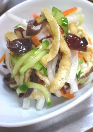 ♪野菜たっぷり♪炒りなますサラダ-レシピのメイン写真
