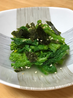 菜の花のおひたし・わさび風味-レシピのメイン写真