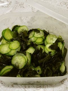 きゅうりとわかめの酢の物-レシピのメイン写真