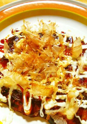 ＠低糖質 おから粉お焼き お好み焼き風-レシピのメイン写真