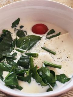 3分で朝ごはん✨豆腐と豆乳のたべるスープ-レシピのメイン写真