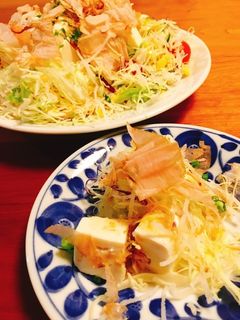 手抜きでも美味しい和風サラダ-レシピのメイン写真