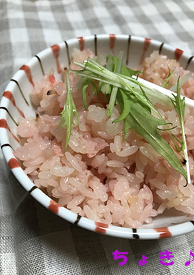 春待ち遠しい♪桜海老の炊き込みご飯-レシピのメイン写真