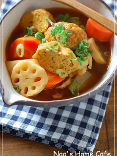 魚河岸あげ&根菜の和風カレースープ-レシピのメイン写真