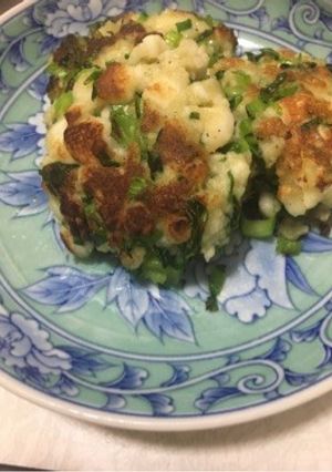 小松菜とチーズのはんぺん焼き-レシピのメイン写真
