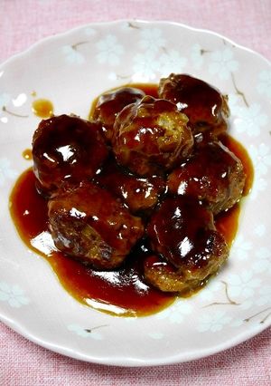 揚げない！照り焼きミートボール-レシピのメイン写真