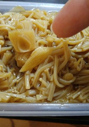 食欲そそる、超～簡単えのきにんにく-レシピのメイン写真