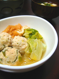 白菜と鶏団子のスープ煮-レシピのメイン写真