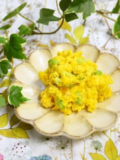 かぼちゃと枝豆のサラダ-レシピのメイン写真