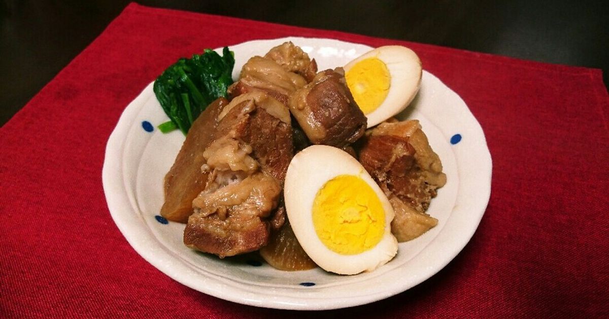 角煮 ♡とろ～り絶品♪豚の角煮♡ by SAKI♡ 【クックパッド