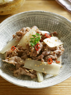 牛肉と、うどのきんぴら-レシピのメイン写真
