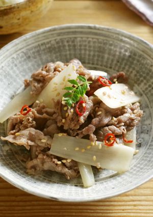 牛肉と、うどのきんぴら-レシピのメイン写真