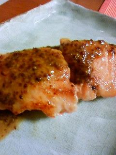 鮭のムニエル☆ハニーマスタード-レシピのメイン写真