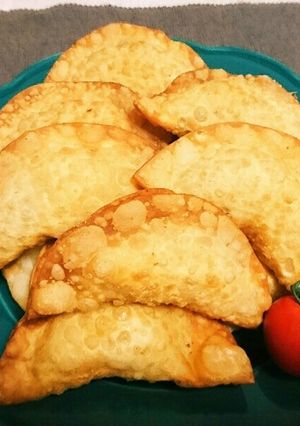 ♪春キャベツとツナシソチーズの揚げ餃子♪-レシピのメイン写真
