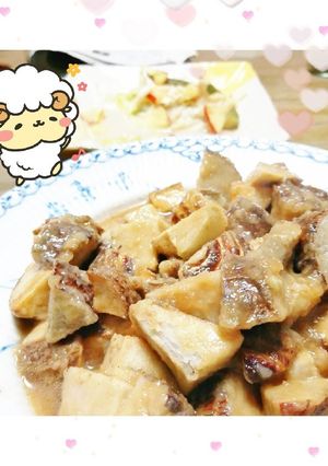 マクロビ☆揚げ出しさといものみぞれ煮-レシピのメイン写真