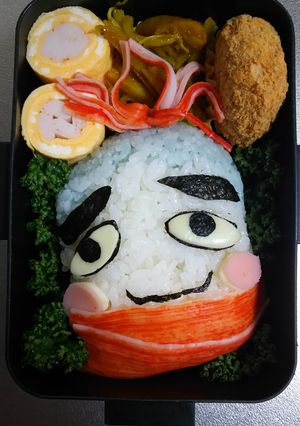 旦那⭐キャラ弁 博多ぶらぶら-レシピのメイン写真