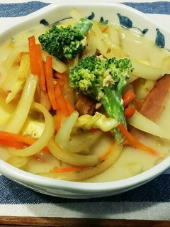春の野菜たっぷり炒めラーメン-レシピのメイン写真