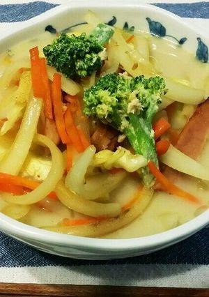 春の野菜たっぷり炒めラーメン-レシピのメイン写真