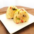 カラフル野菜ライスおにぎり