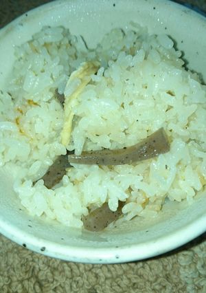 簡単!炊き込みご飯!-レシピのメイン写真
