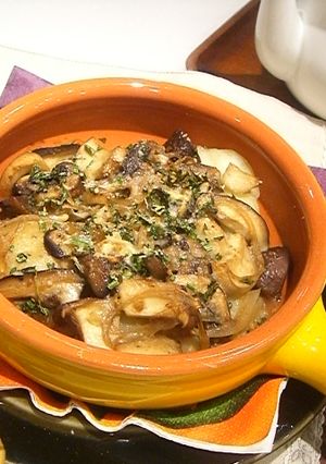 秋だ！きのことポテトのココット-レシピのメイン写真