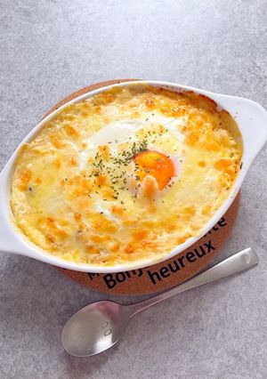 ♪半熟卵のクリームドリア♪-レシピのメイン写真