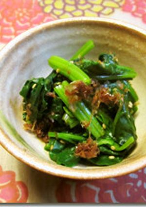 ほうれん草のおかか和え-レシピのメイン写真