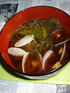 ベビーホタテで磯の香りたっぷりのお味噌汁-レシピのメイン写真