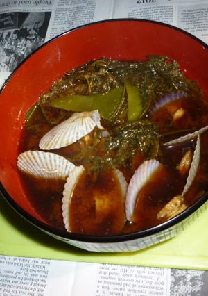 ベビーホタテで磯の香りたっぷりのお味噌汁-レシピのメイン写真