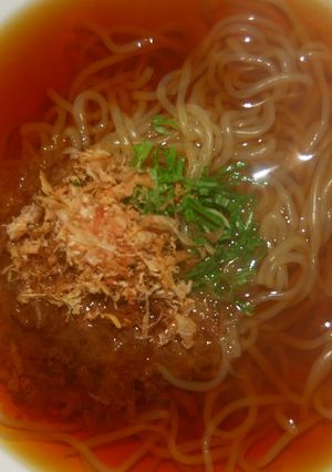 糸こんにゃくでかけそば風-レシピのメイン写真