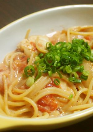 鶏むね肉のトマトクリームパスタ-レシピのメイン写真