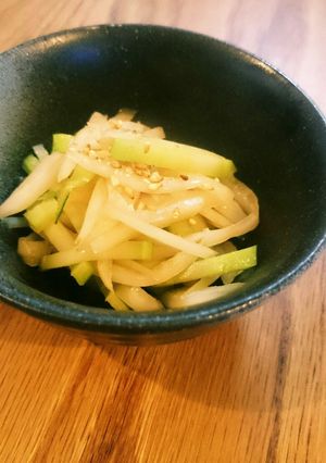かぶの皮とブロッコリーの茎きんぴら-レシピのメイン写真