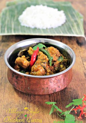 インドVillage風 香菜チキンカレー-レシピのメイン写真