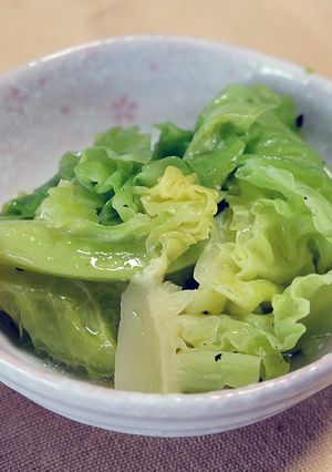 あま～い♡雪下キャベツの簡単そのまんま煮-レシピのメイン写真