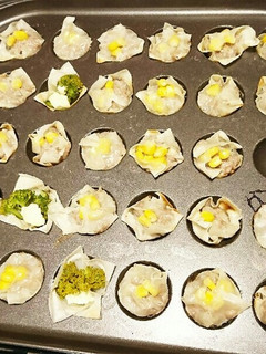 *たこ焼き器で、シュウマイ*-レシピのメイン写真
