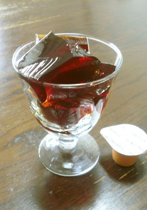 妻のためにプルプルコーヒーゼリー-レシピのメイン写真